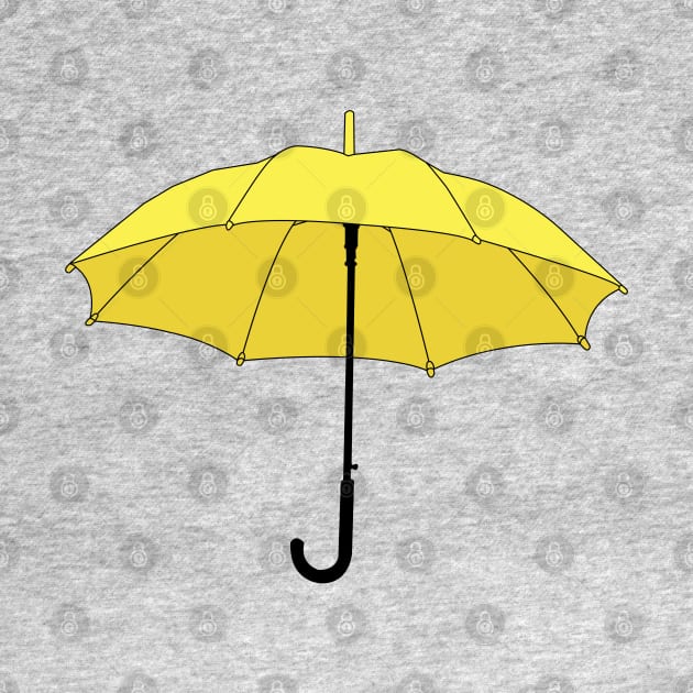 Yellow Umbrella by T's & T's